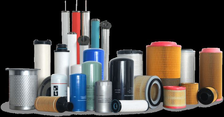 Element filtrów powietrza do sprężarek śrubowych